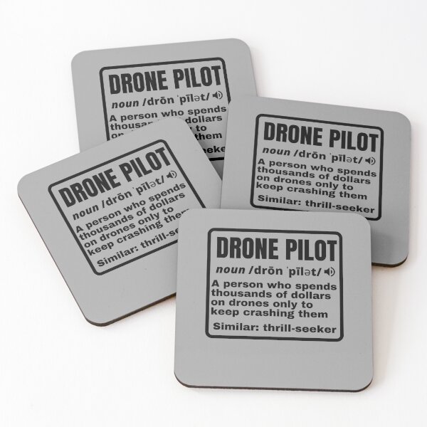 Item preview, Funny Drone Pilot Definition designed and sold by stelsanc.