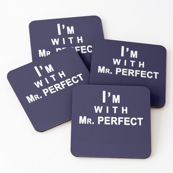 Item preview, I am with Mr. perfect in black designed and sold by Roy Store.