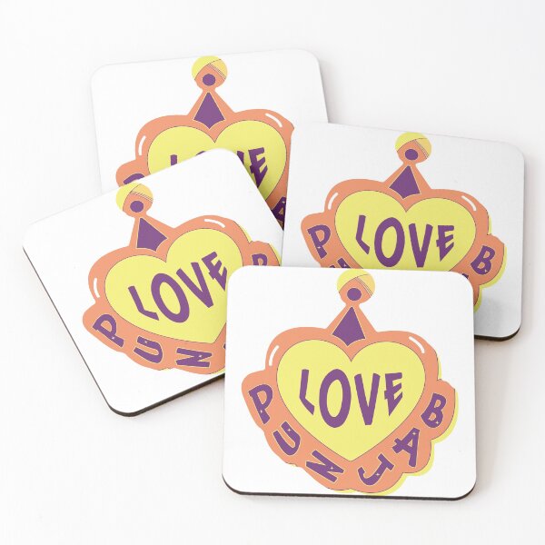 Item preview, I love Punjab Stickers , Punjabi Sticker , Phone stuff , Desi Stickers, Orange & Yellow designed and sold by punjabstreet.