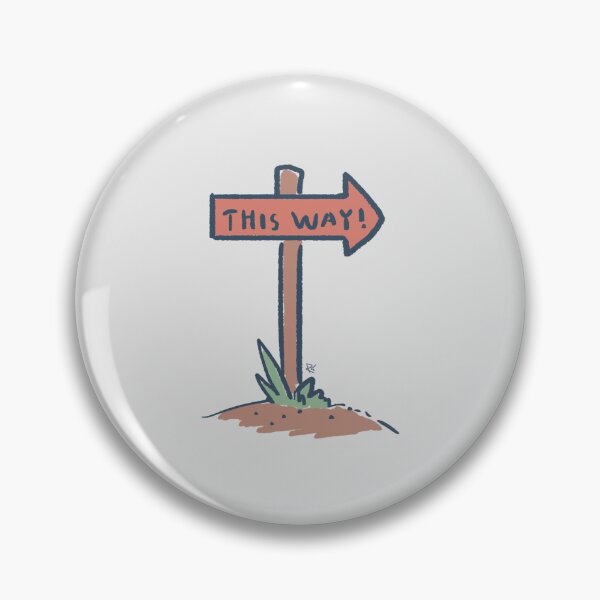 Item preview, This Way! designed and sold by Rechronicle.