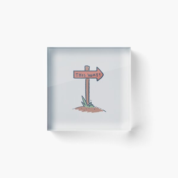 Item preview, This Way! designed and sold by Rechronicle.
