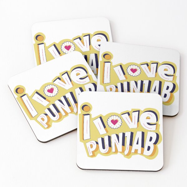 Item preview, I love Punjab Stickers , Punjabi Sticker , Phone stuff , Desi Stickers, Yellow  designed and sold by punjabstreet.