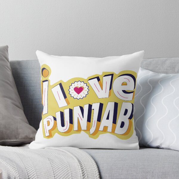 Item preview, I love Punjab Stickers , Punjabi Sticker , Phone stuff , Desi Stickers, Yellow  designed and sold by punjabstreet.