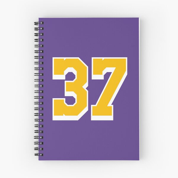 Item preview, 37 Yellow Number thirty-seven Purple Basketball Jersey designed and sold by elhefe.