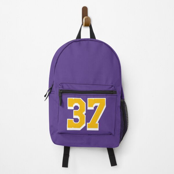 Item preview, 37 Yellow Number thirty-seven Purple Basketball Jersey designed and sold by elhefe.
