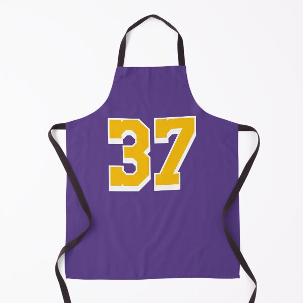 Item preview, 37 Yellow Number thirty-seven Purple Basketball Jersey designed and sold by elhefe.