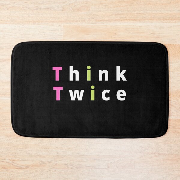 Item preview, Think Twice designed and sold by DigitalNobleman.