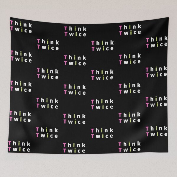 Item preview, Think Twice designed and sold by DigitalNobleman.