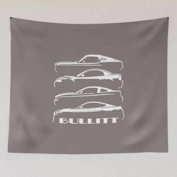 Item preview, 1968 2001 2008 2019 Ford Mustang BULLITT Evolution designed and sold by VroshhGlass.