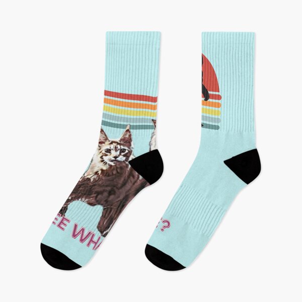 Item preview, See what I see? (2 cat buddies and Bigfoot) designed and sold by HamiltonmagicTs.