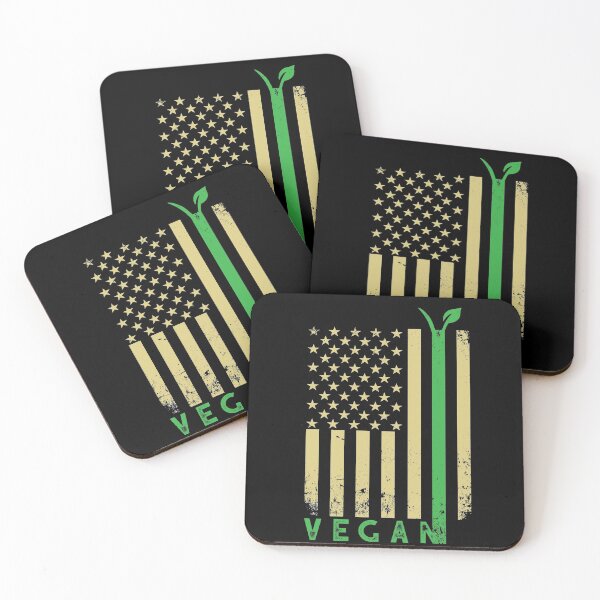 Item preview, Vegetarian Vegan American Flag designed and sold by Astralia.