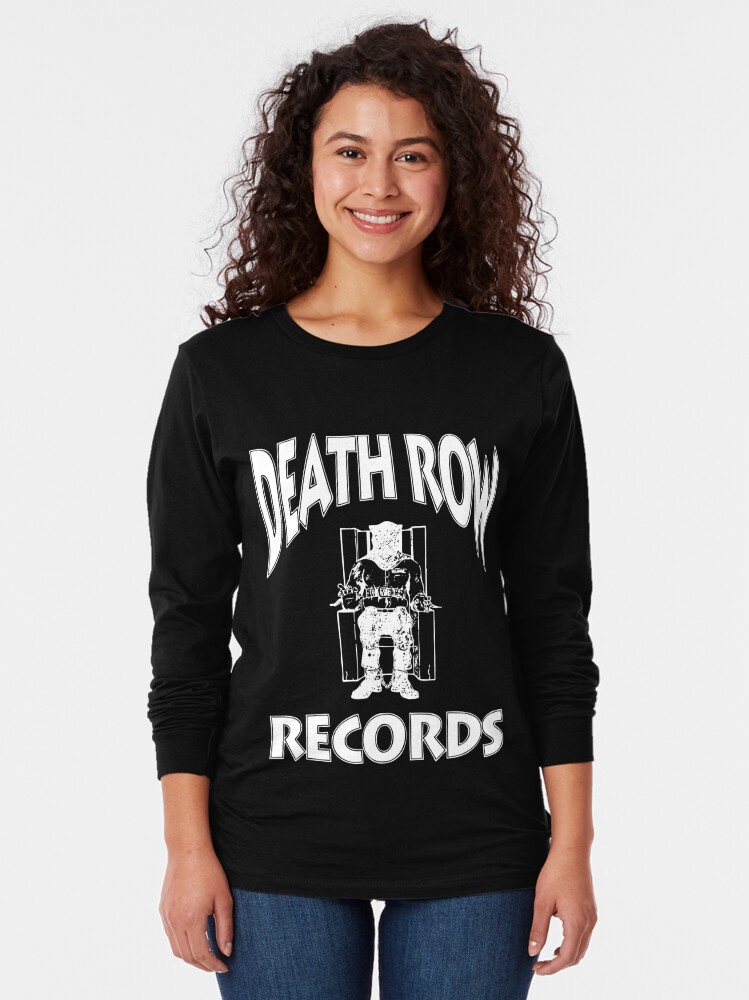death row records shirt black