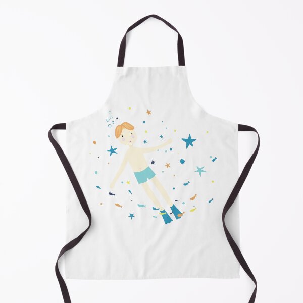 Item preview, Snorkel Boy designed and sold by LouiseFranksArt.
