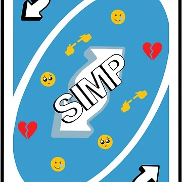 Artwork thumbnail, Simp Reverse Card by Rinnnce Designs