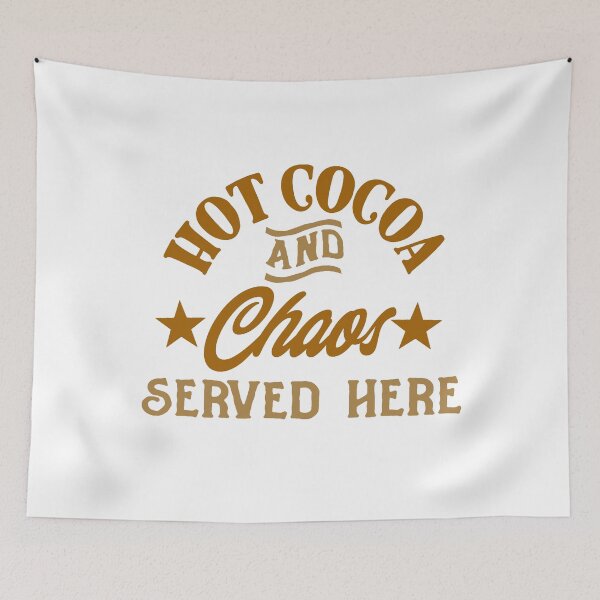 Item preview, hot cocoa and chaos serves here hot chocolate and chaos serves here designed and sold by GoodyLeo.
