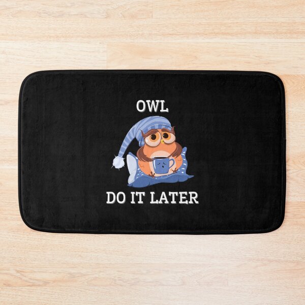 Item preview, Owl Do It Later designed and sold by Axley.