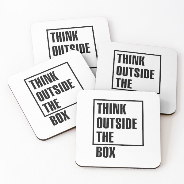 Item preview, Think outside the box designed and sold by DjinaDesign.