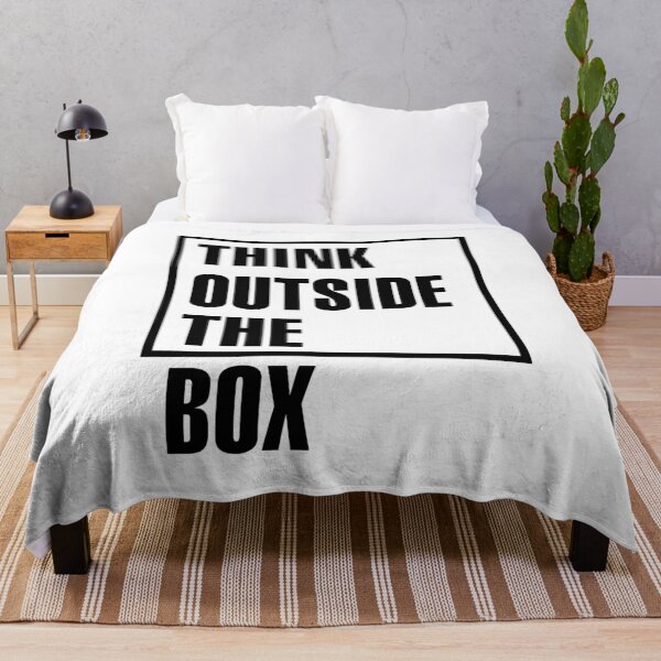 Item preview, Think outside the box designed and sold by DjinaDesign.