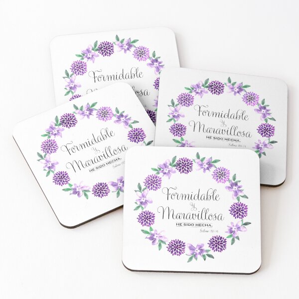Item preview, Formidable y Maravillosa (Salmo 139:14) designed and sold by FruitfullyC.