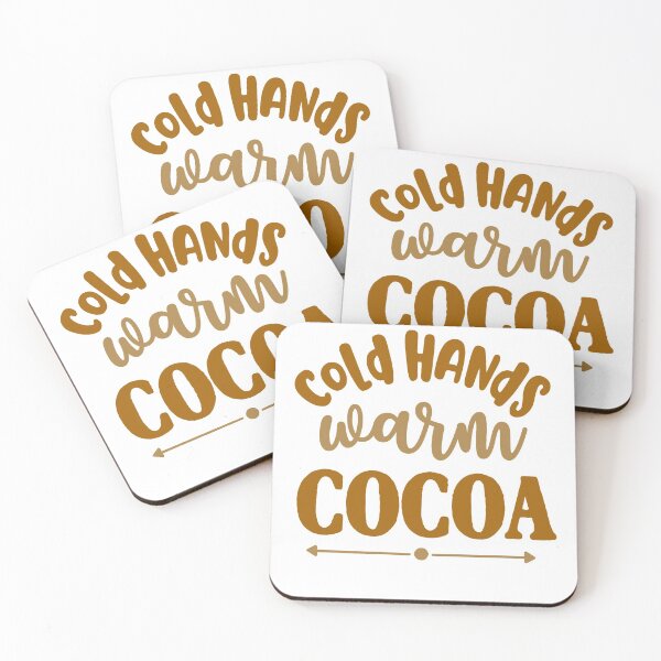 Item preview, cold hands and warm cocoa cold hands and warm chocolate winter designed and sold by GoodyLeo.