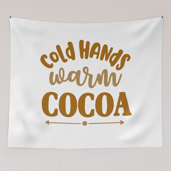 Item preview, cold hands and warm cocoa cold hands and warm chocolate winter designed and sold by GoodyLeo.