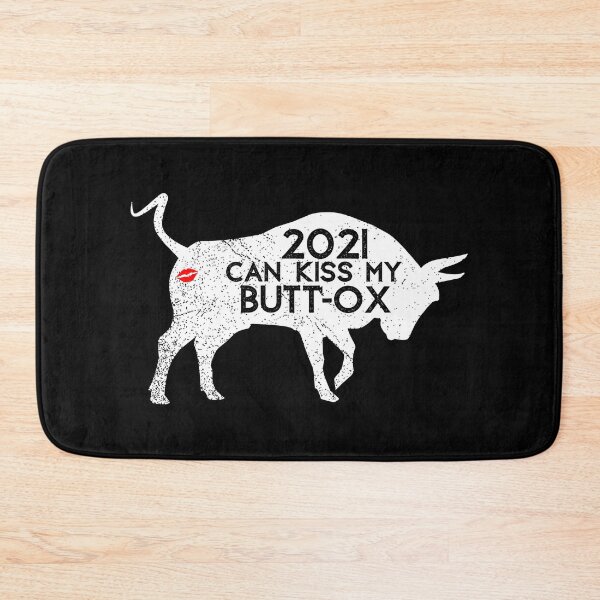 Item preview, 2021 Can Kiss My Butt-Ox | Year of the Ox Funny Distressed designed and sold by CozyMarket.