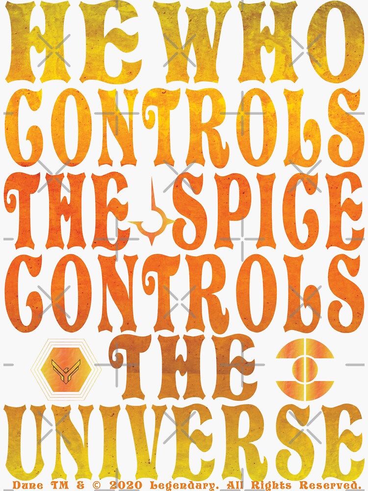 Thumbnail 3 of 3, Sticker, Dune-The spice designed and sold by Rajpramanik.