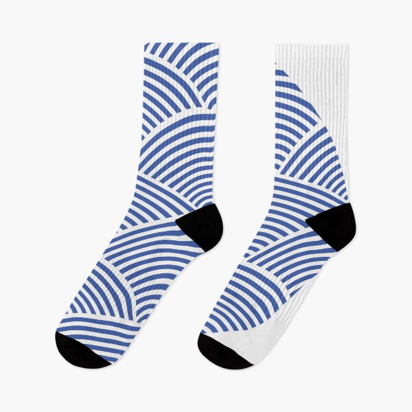 Item preview, Wave pattern - Circle blue designed and sold by DjinaDesign.