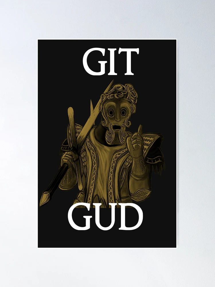 Git Gud Shirt Definition Postcard for Sale by RareLoot19