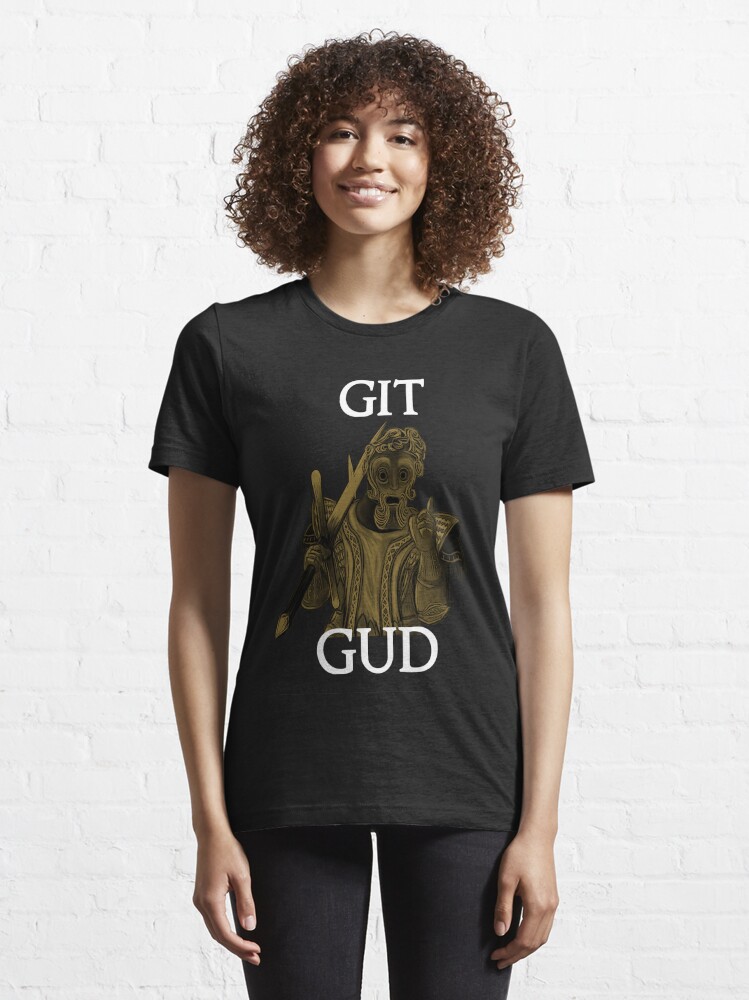 Git Gud. T-shirt by Gabbo #Aff , #ad, #Gud, #Git, #Gabbo, #shirt