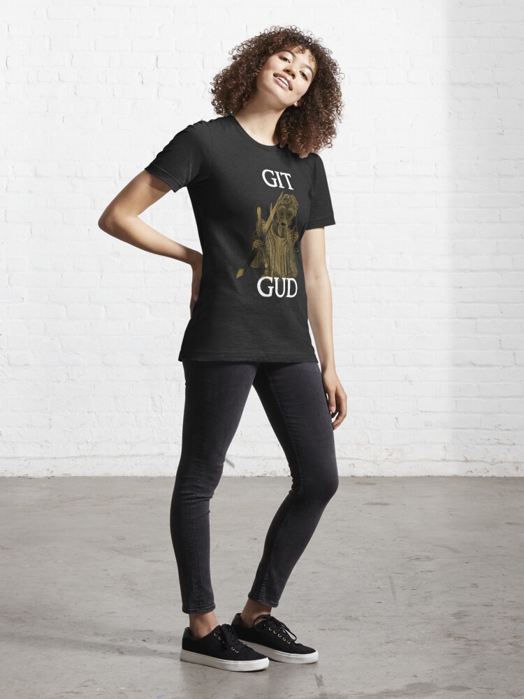 Git Gud. T-shirt by Gabbo #Aff , #ad, #Gud, #Git, #Gabbo, #shirt