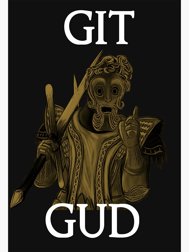 hornet git gud Sticker for Sale by AudiWhale