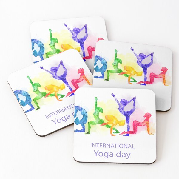 Item preview, Diseño de camiseta de yoga yoga internacional del día Camiseta clásica de yoga designed and sold by EyeDeveloper.