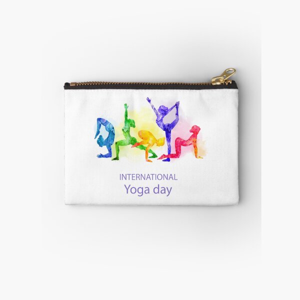Item preview, Diseño de camiseta de yoga yoga internacional del día Camiseta clásica de yoga designed and sold by EyeDeveloper.