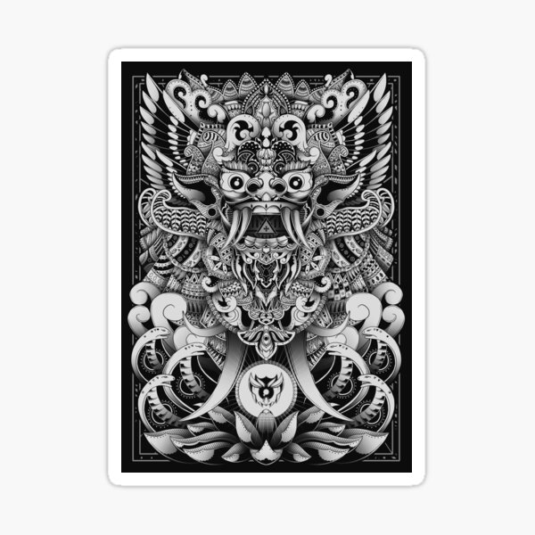 Barong Sticker