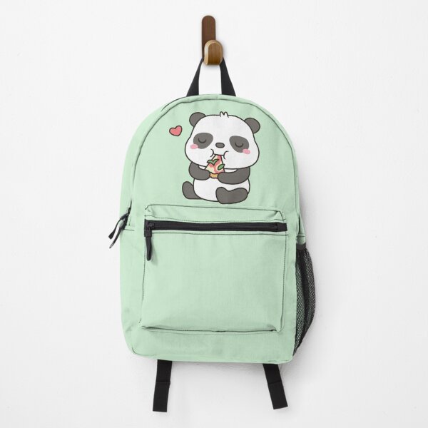 Item preview, Cute Little Panda Enjoying Margherita Pizza designed and sold by rustydoodle.