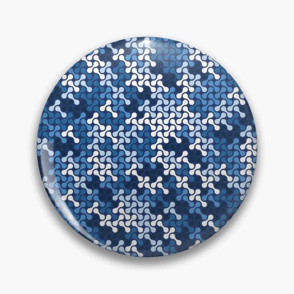 Item preview, Blue Camouflage Metaballs Pattern designed and sold by Topstation.
