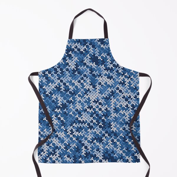 Item preview, Blue Camouflage Metaballs Pattern designed and sold by Topstation.