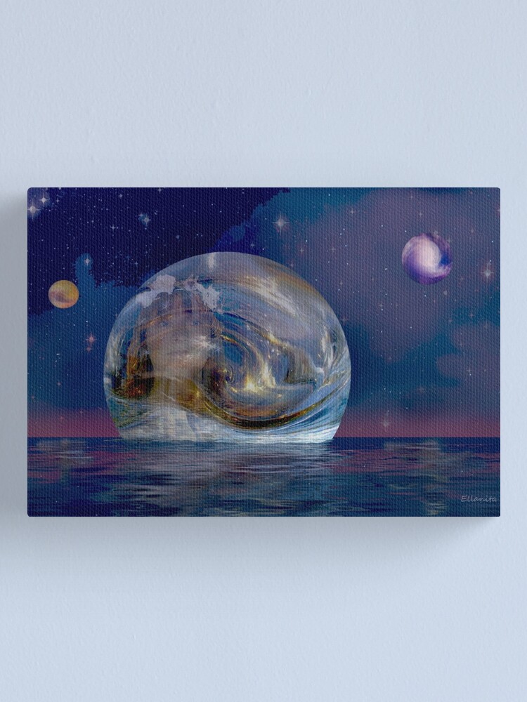 Thumbnail 1 of 3, Canvas Print, Venus Rising designed and sold by Ellanita.