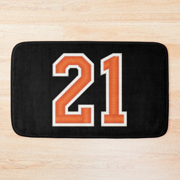 Item preview, Sports Number 21 Jersey twenty-one Orange designed and sold by elhefe.