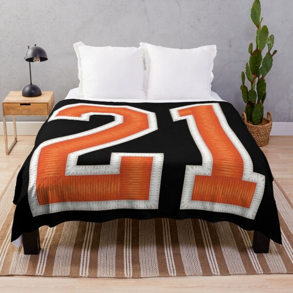 Item preview, Sports Number 21 Jersey twenty-one Orange designed and sold by elhefe.