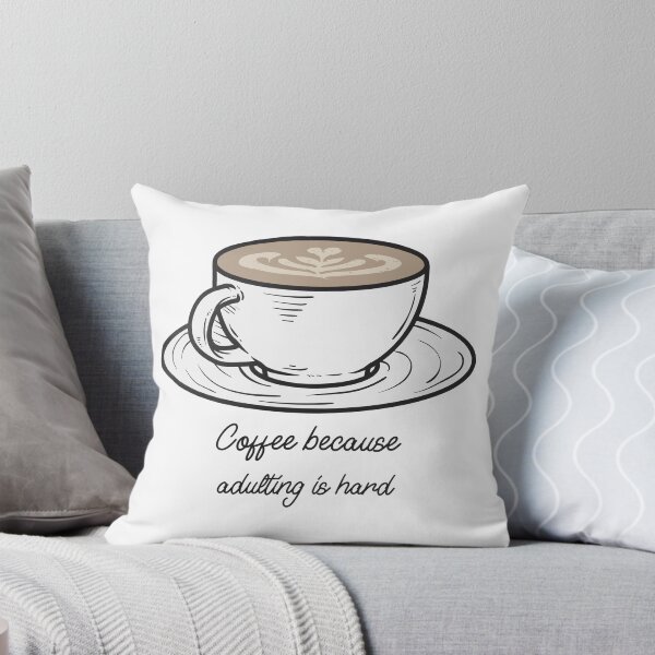 Item preview, Coffee Because Adulting Is Hard designed and sold by greenchimp.