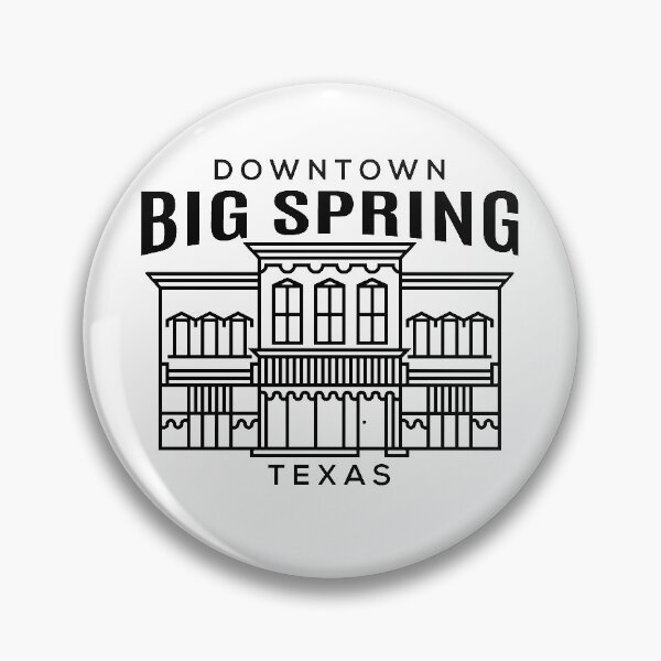 Item preview, Downtown Big Spring TX designed and sold by HalpinDesign.