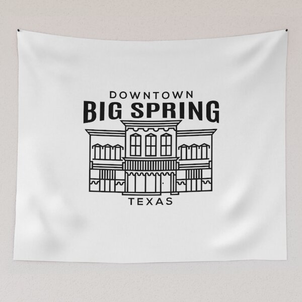 Item preview, Downtown Big Spring TX designed and sold by HalpinDesign.