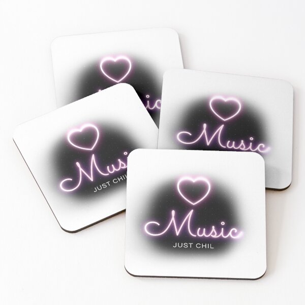 Item preview, MUSIC JUST CHIL design designed and sold by TheVirtualShop.