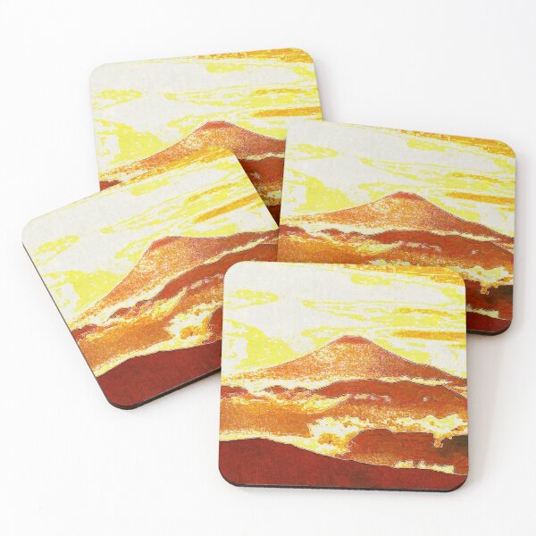 Item preview, Impressionist Golden Mountain In A Dream,  designed and sold by iASunshine.