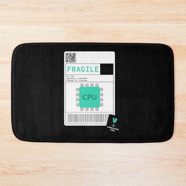 Item preview, Fragile CPU Handle With Care designed and sold by greenchimp.