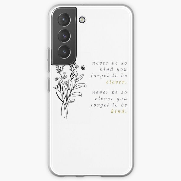 marjorie gold and purple flowers Samsung Galaxy Soft Case