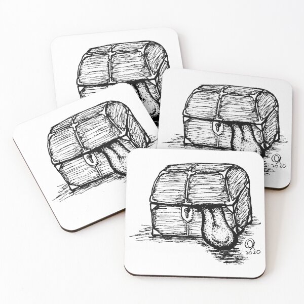 Item preview, Trap (black and white) - Inktober 2020 designed and sold by Jisharu.
