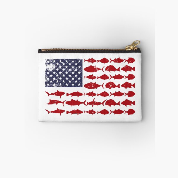 Item preview, American Flag for Fish Fishermen designed and sold by Astralia.
